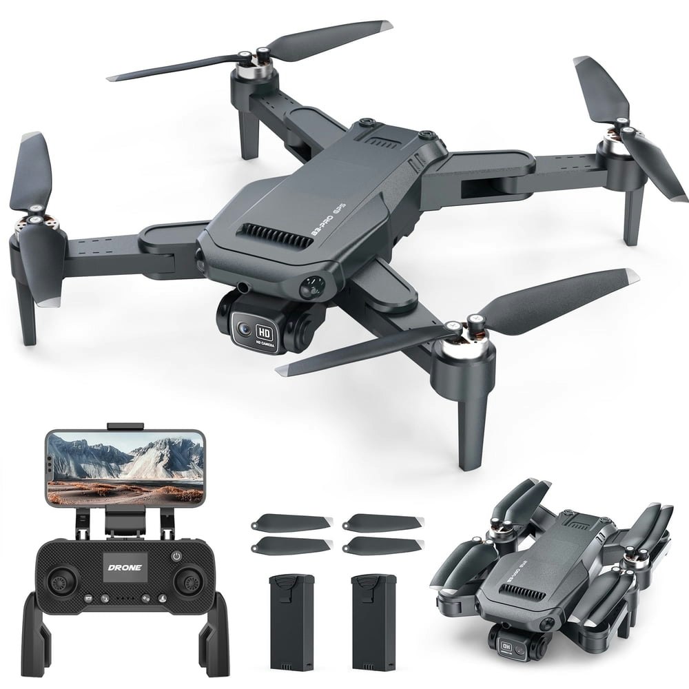 Wefone B3-PRO GPS Foldable Drone with 4K Camera 2-Pack: $67.99 Wefone B3-PRO GPS Foldable Drone with 4K Camera 2-Pack: $67.99