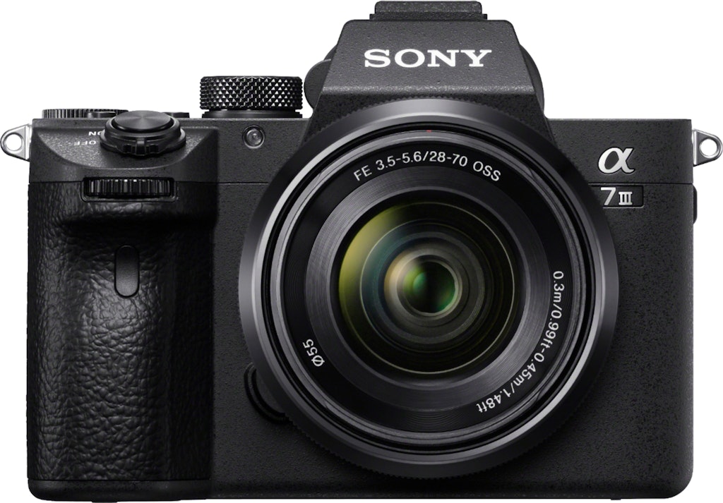 Sony Alpha 7 III Mirrorless Camera with 28-70mm Lens: $1,899.99 Sony Alpha 7 III Mirrorless Camera with 28-70mm Lens: $1,899.99