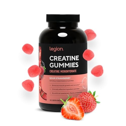 Legion Creatine Monohydrate Gummies 30-Serving: $25.95 Legion Creatine Monohydrate Gummies 30-Serving: $25.95