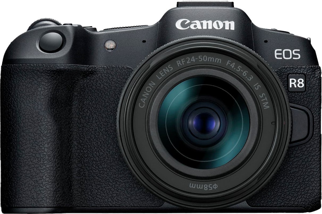 Canon EOS R8 Mirrorless Camera with RF 24-50mm f/4.5-6.3 IS STM Lens: $1,699
