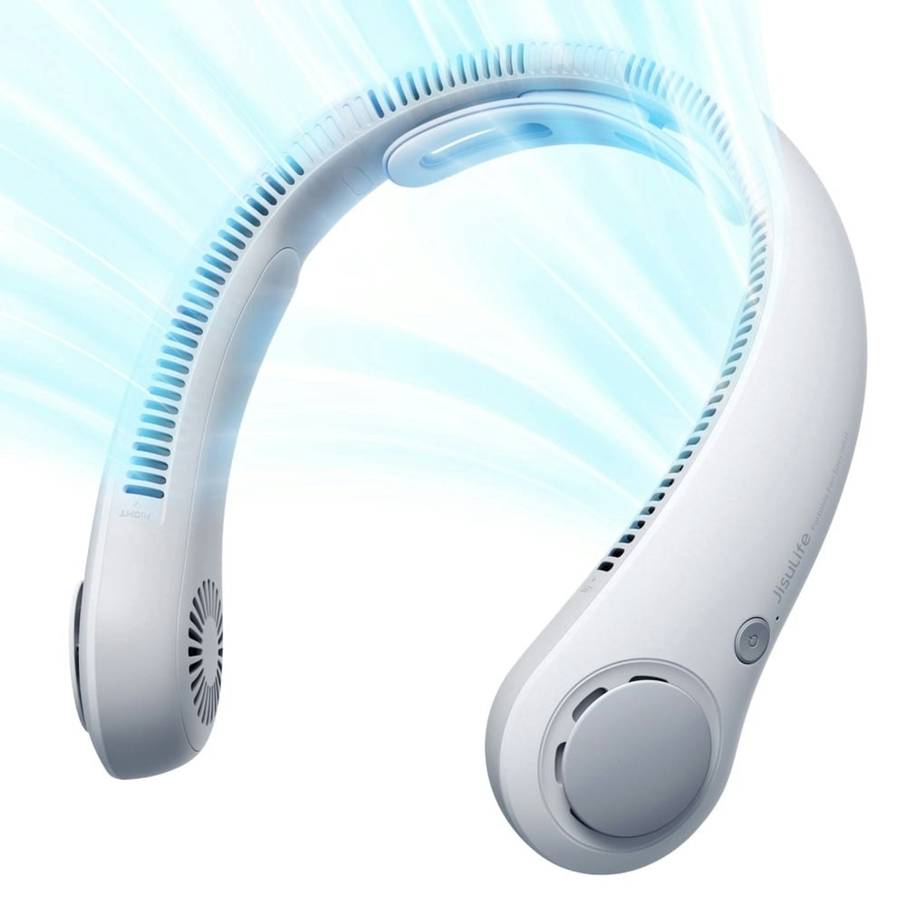 Jisulife 5,000mAh Portable 5-Speed Neck Fan: $31.44 Jisulife 5,000mAh Portable 5-Speed Neck Fan: $31.44