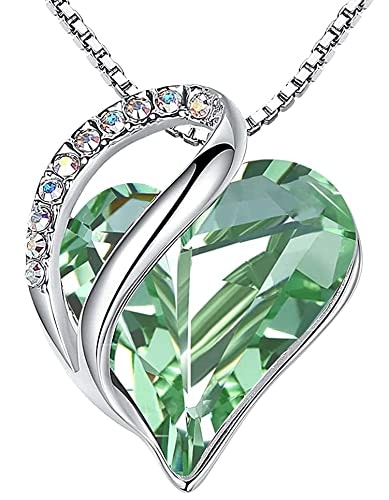 Leafael Infinity Love Birthstone Heart Pendant Necklace: $33.98 Leafael Infinity Love Birthstone Heart Pendant Necklace: $33.98