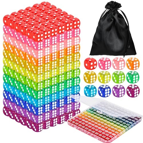 14mm Colored 6-Sided Dice 120-Piece Set: $8.49 14mm Colored 6-Sided Dice 120-Piece Set: $8.49