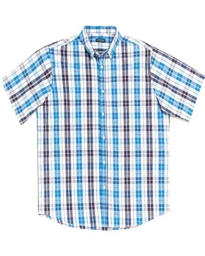 Double Pump Men's Short Sleeve Button Down Shirt: $26.34