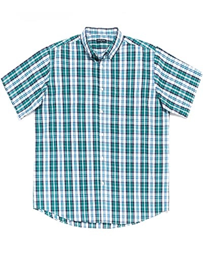 Double Pump Men's Big and Tall Short Sleeve Button-Down Shirt: $26.34