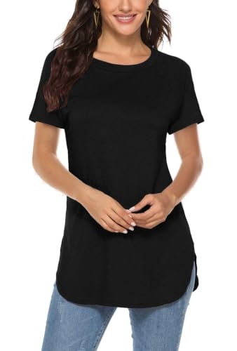 Newchoice Women's Short Sleeve Tunic Top: $12.73 Newchoice Women's Short Sleeve Tunic Top: $12.73