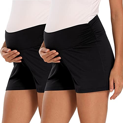 Fitglam Women's Maternity Lounge Shorts 2-Pack: $23.78 Fitglam Women's Maternity Lounge Shorts 2-Pack: $23.78