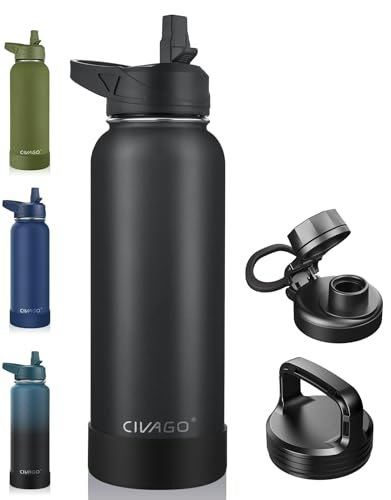 Civago 40-oz Insulated Stainless Steel Water Bottle: $16.99 Civago 40-oz Insulated Stainless Steel Water Bottle: $16.99