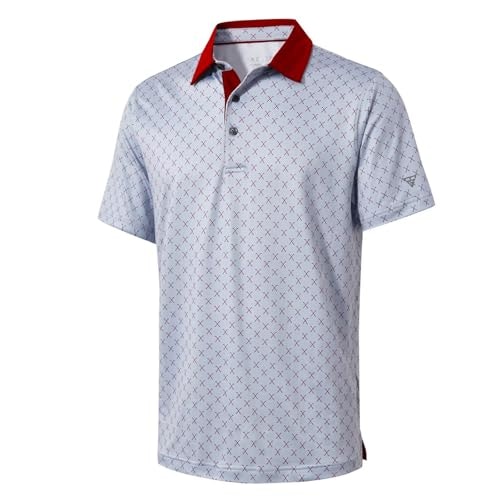 Men's Dry Fit Performance Polo Shirt: $19.94