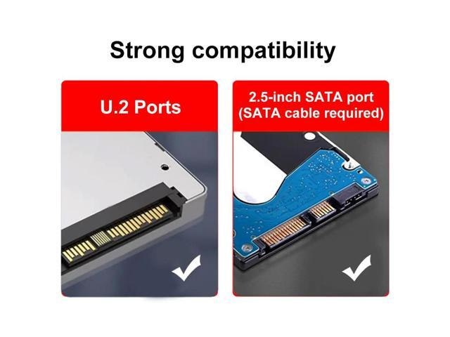 4-Port U.2 NVMe and SATA SSD PCIe Adapter Card: $45.98 4-Port U.2 NVMe and SATA SSD PCIe Adapter Card: $45.98