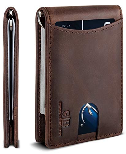 Serman Brands RFID Blocking Leather Minimalist Bifold Wallet: $23.94 Serman Brands RFID Blocking Leather Minimalist Bifold Wallet: $23.94