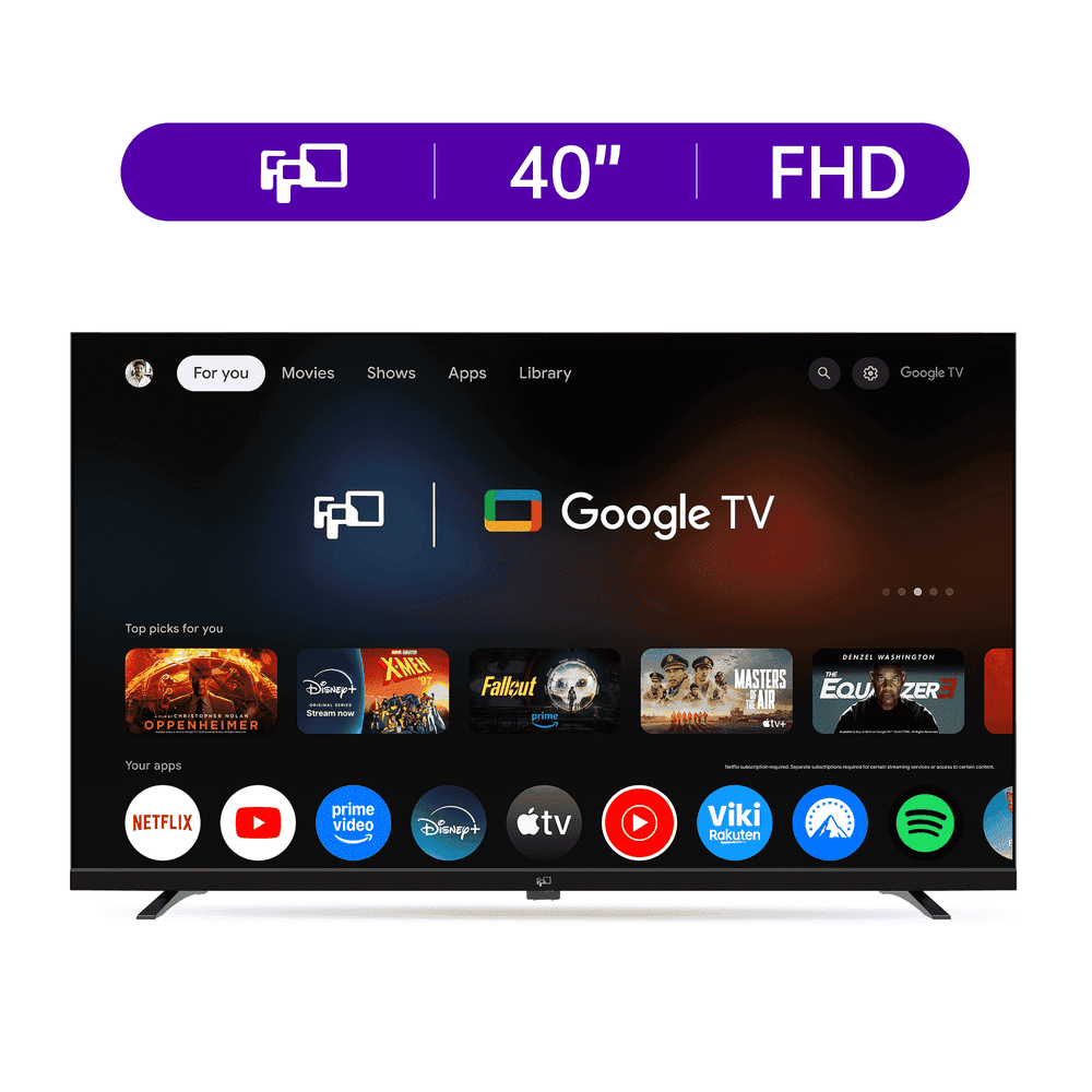 FPD 40-inch 1080p HDR LED FHD Smart TV: $189