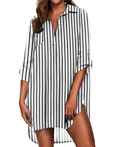 Ekouaer Women's Swimsuit Coverup Beach Dress: $16.99 Ekouaer Women's Swimsuit Coverup Beach Dress: $16.99