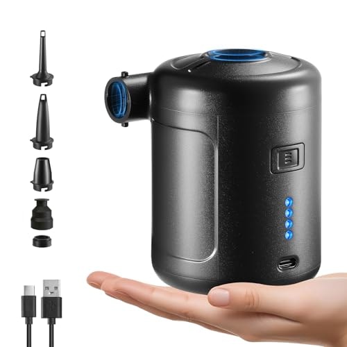 Portable Air Pump for Inflatables 6,000mAh: $20.48 Portable Air Pump for Inflatables 6,000mAh: $20.48