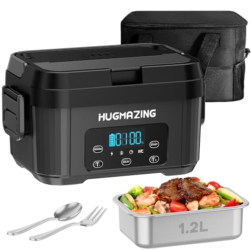 Hugmazing 1.2L Cordless Electric Lunch Box: $59.99 Hugmazing 1.2L Cordless Electric Lunch Box: $59.99