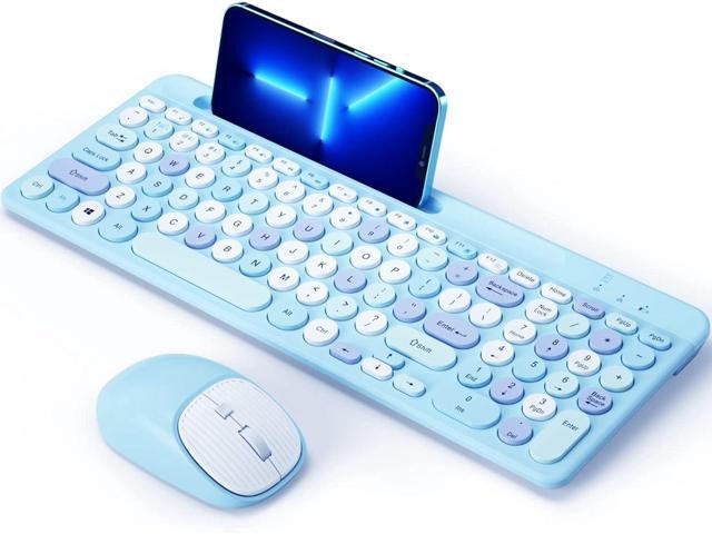 Multi-Device Wireless Bluetooth Keyboard and Mouse Combo: $58.48 Multi-Device Wireless Bluetooth Keyboard and Mouse Combo: $58.48