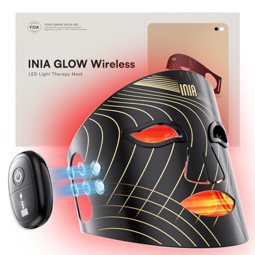 Inia Glow Wireless Red Light Therapy Mask: $99.99 Inia Glow Wireless Red Light Therapy Mask: $99.99