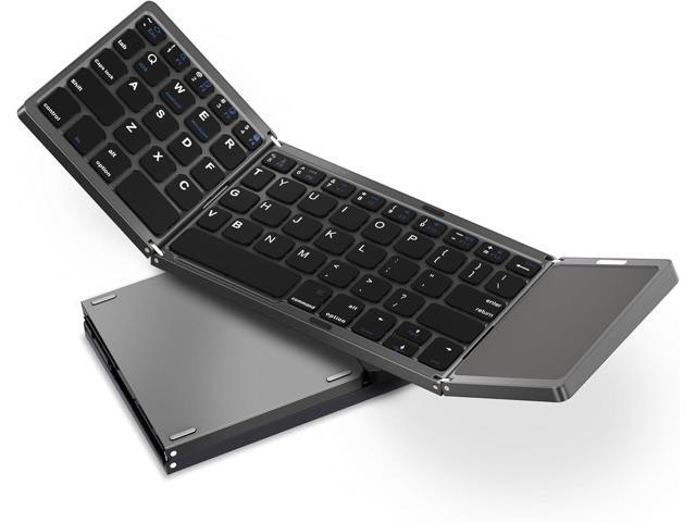 Acoucou Foldable Bluetooth Keyboard with Touchpad: $47.39 Acoucou Foldable Bluetooth Keyboard with Touchpad: $47.39