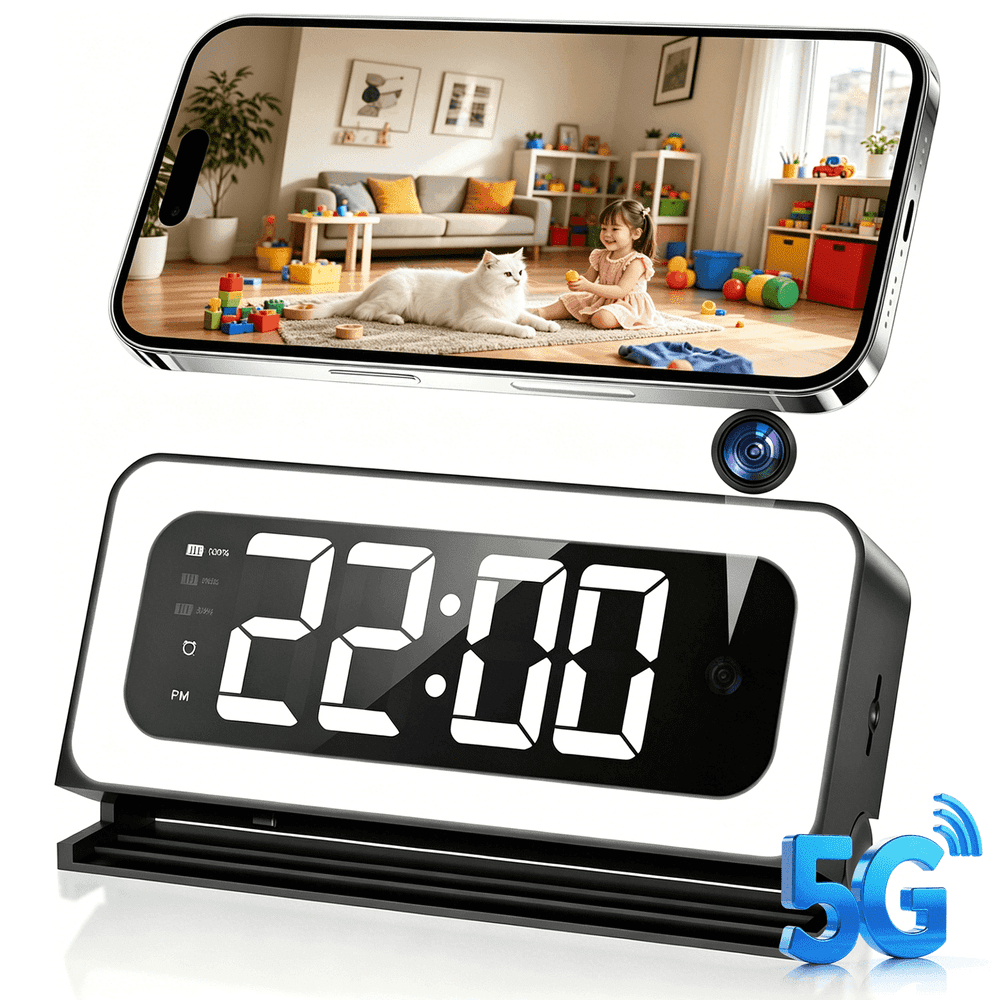 2K Smart Clock Indoor Security Camera: $48.79 2K Smart Clock Indoor Security Camera: $48.79