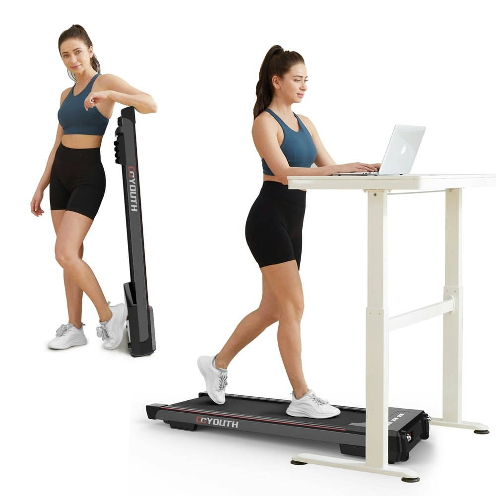 Goyouth Under Desk Walking and Jogging Treadmill: $224.09 Goyouth Under Desk Walking and Jogging Treadmill: $224.09