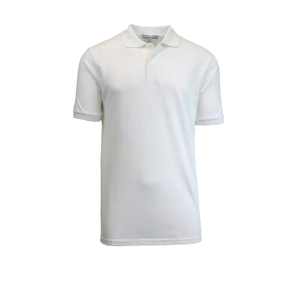 Men's Short Sleeve Pique Polo Shirt: $10.77