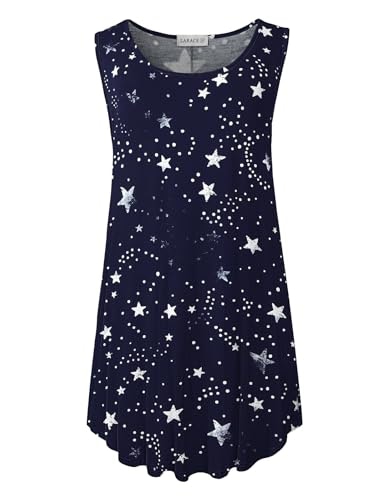 Larace Plus Size Sleeveless Summer Tunic: $19.97