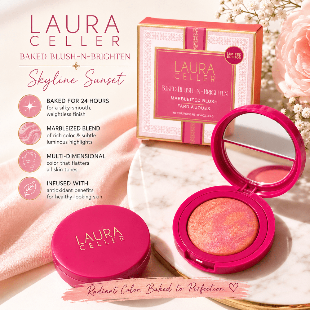 Laura Geller Baked Blush-n-Brighten Marbleized Blush 0.16oz: $31.79