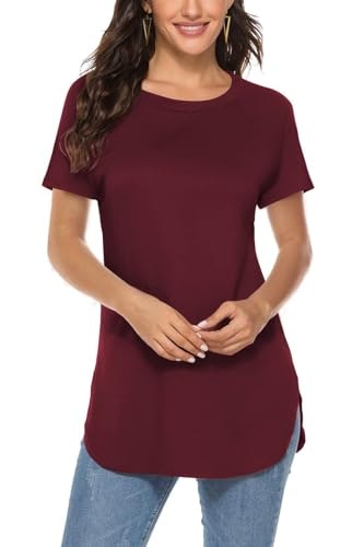 Newchoice Women's Short Sleeve Tunic Top: $14.99 Newchoice Women's Short Sleeve Tunic Top: $14.99