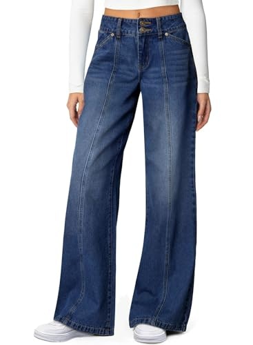 Sidefeel Women's High-Waisted Stretchy Wide Leg Jeans: $25.13 Sidefeel Women's High-Waisted Stretchy Wide Leg Jeans: $25.13