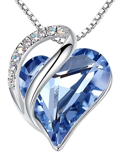 Leafael Infinity Birthstone Heart Pendant Necklace: $33.99 Leafael Infinity Birthstone Heart Pendant Necklace: $33.99