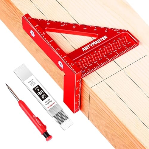 3.8-inch Multi-Angle Measuring Square Ruler and Scribing Tool: $14.23 3.8-inch Multi-Angle Measuring Square Ruler and Scribing Tool: $14.23