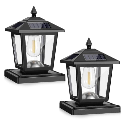Peasur Solar Post Cap Lights 2-Pack: $31.98 Peasur Solar Post Cap Lights 2-Pack: $31.98