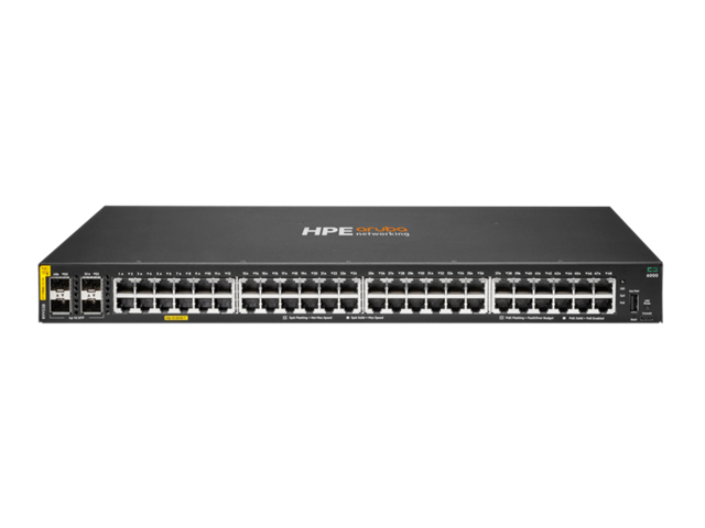 HPE Aruba Networking CX 6000 48G PoE 740W Managed Switch: $2,700.99