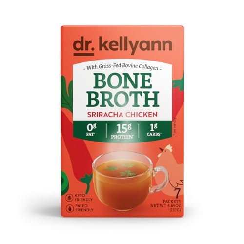 Dr. Kellyann Sriracha Chicken Bone Broth 7-Pack: $27.99