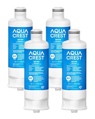 Aqua Crest AQF-FF45 Refrigerator Water Filter 4-Pack: $31.27 Aqua Crest AQF-FF45 Refrigerator Water Filter 4-Pack: $31.27