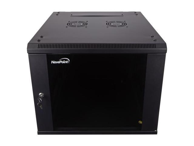 Navepoint 9U 600mm Deep Wallmount IT Networking Enclosure: $423.99 Navepoint 9U 600mm Deep Wallmount IT Networking Enclosure: $423.99