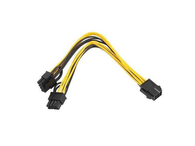 PCI-E 6-pin to Dual 8-pin Power Splitter Cable: $23.89 PCI-E 6-pin to Dual 8-pin Power Splitter Cable: $23.89