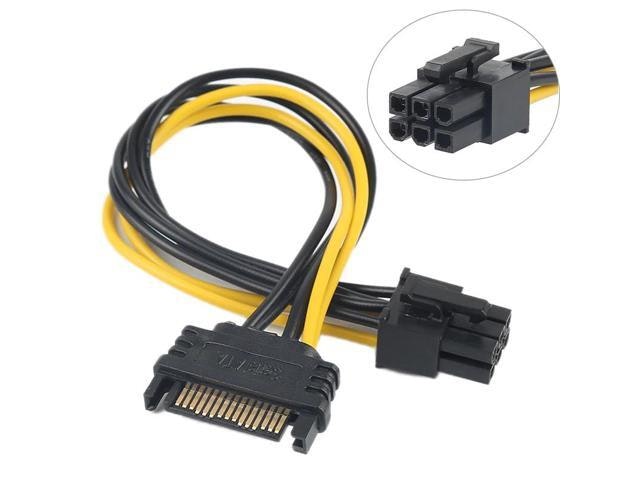 SATA to 6-Pin PCIe Power Adapter Cable: $22.89 SATA to 6-Pin PCIe Power Adapter Cable: $22.89
