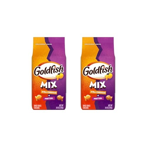 Goldfish Xtra Cheddar and Pretzel Crackers 6.6-oz 2-Pack: $6.18 Goldfish Xtra Cheddar and Pretzel Crackers 6.6-oz 2-Pack: $6.18