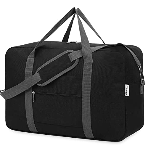 Narwey 40L Foldable Carry-on Travel Duffle Bag: $16.14