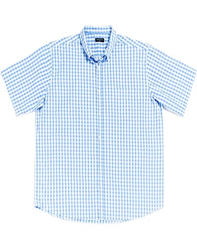 Double Pump Men's Short Sleeve Button Down Shirt: $26.34