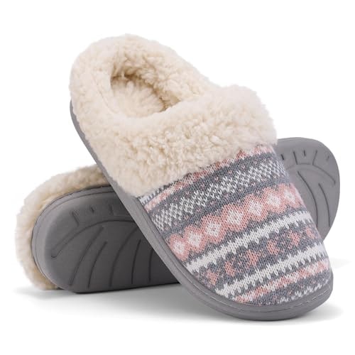 Evshine Women's Memory Foam Fuzzy Slippers: $17.98 Evshine Women's Memory Foam Fuzzy Slippers: $17.98