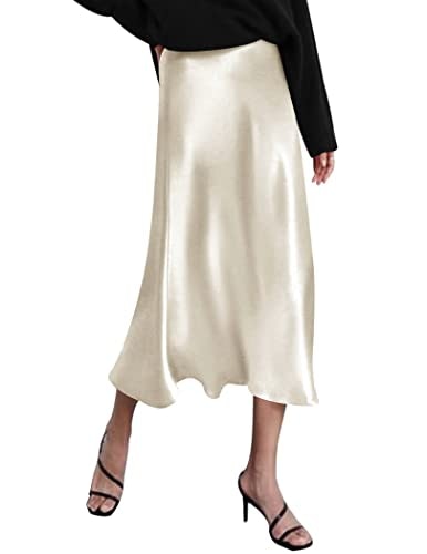 Zeagoo Women's High-Waisted Midi Skirt: $29.74 Zeagoo Women's High-Waisted Midi Skirt: $29.74