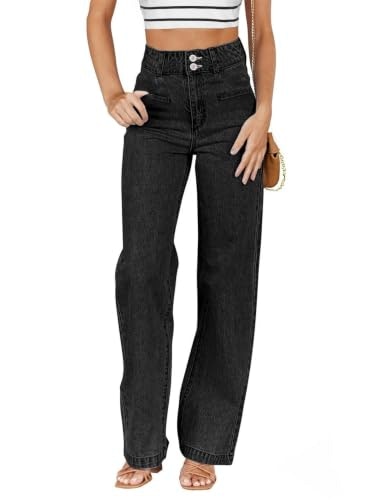 Sidefeel Women's High-Waisted Straight Leg Jeans: $26.72 Sidefeel Women's High-Waisted Straight Leg Jeans: $26.72
