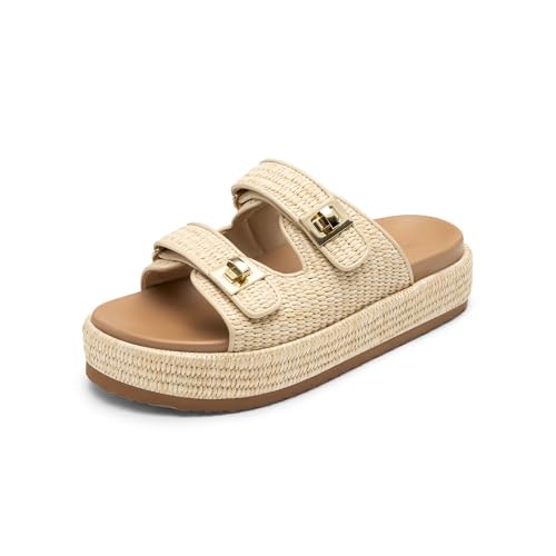 Dream Pairs Women's Platform Wedge Espadrille Sandals: $31.98