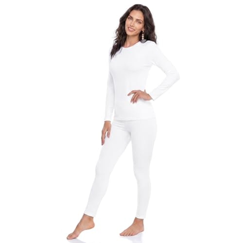Weerti Women's Fleece Lined Thermal Underwear Set: $24.99