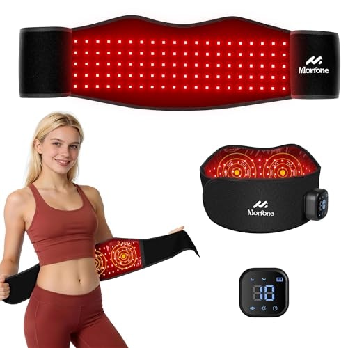 Cordless Red Light Therapy Belt with Heat and Vibration: $84.98 Cordless Red Light Therapy Belt with Heat and Vibration: $84.98