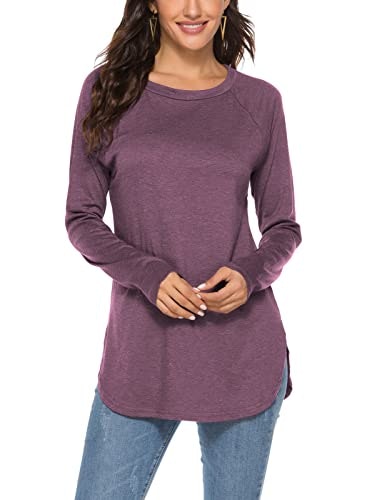 Newchoice Women's Long Sleeve Tunic Tee Shirt: $16.13