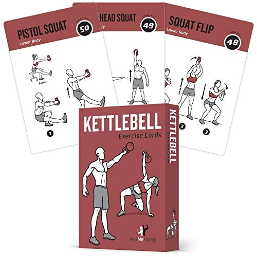 NewMe Fitness Kettlebell Workout Exercise Cards: $16.95 NewMe Fitness Kettlebell Workout Exercise Cards: $16.95