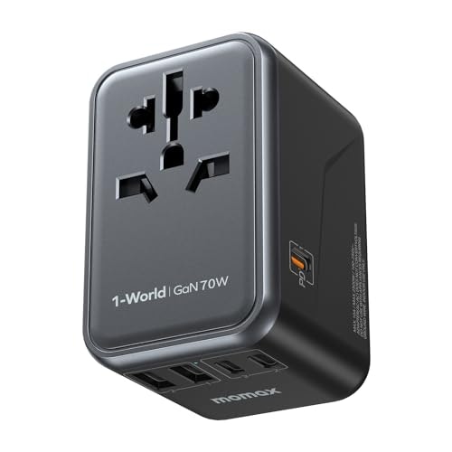 Momax 70W GaN Universal Travel Adapter: $33.99 Momax 70W GaN Universal Travel Adapter: $33.99